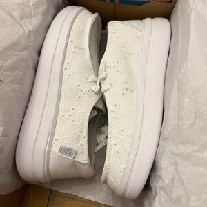 Hey Dude Wendy Youth Rise Eyelet Shoes